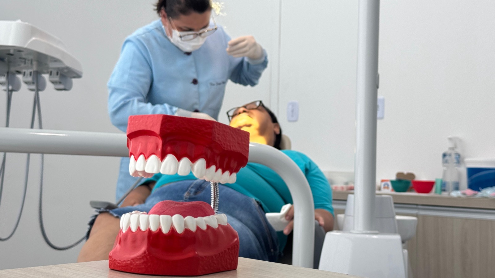 Saúde  de Penha retoma serviços de Prótese dentárias 